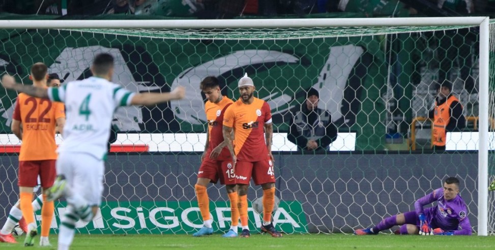 Galatasaray, Konyaspor’a 2-0 mağlup oldu.